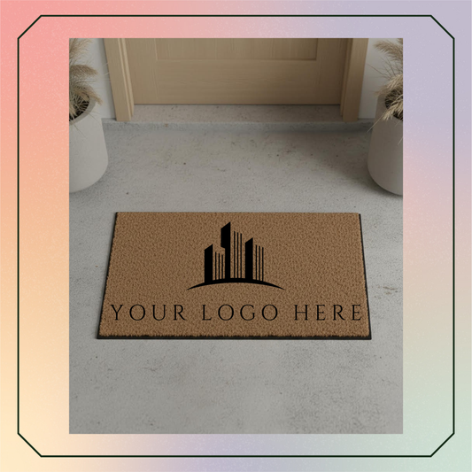 Business logo and name (customizable)