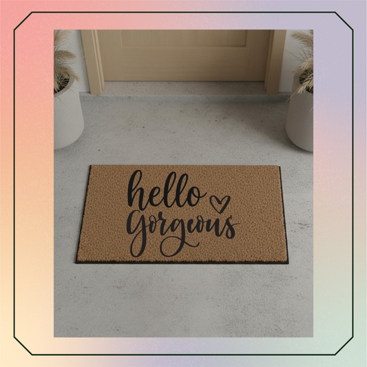 Gorgeous welcome