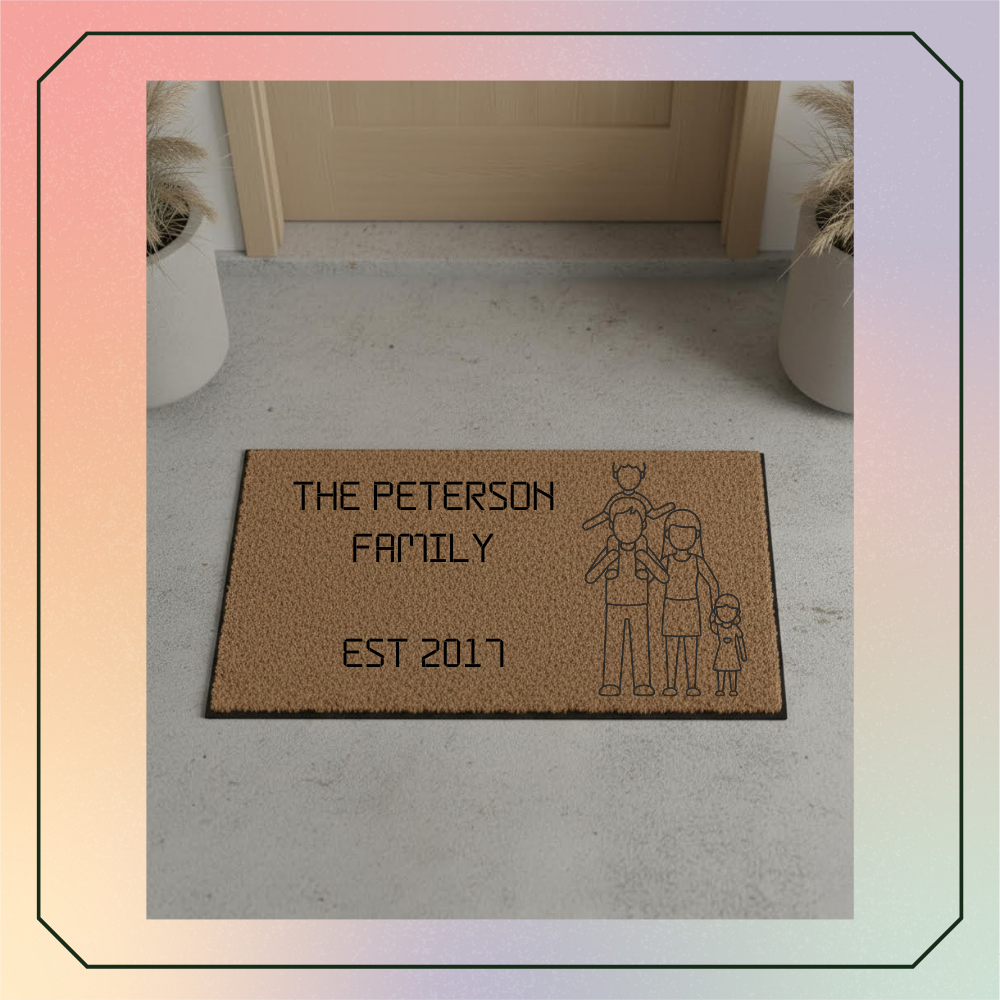 The Peterson family (customizable)